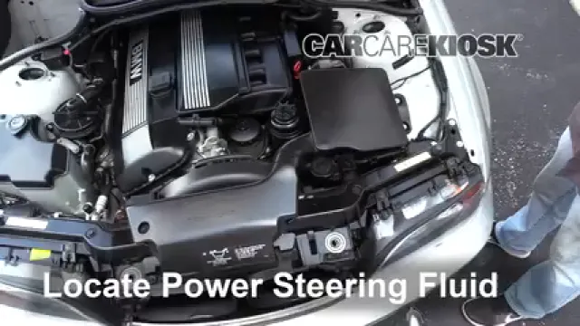 2004 BMW 330Ci 3.0L 6 Cyl. Convertible Power Steering Fluid Add Fluid